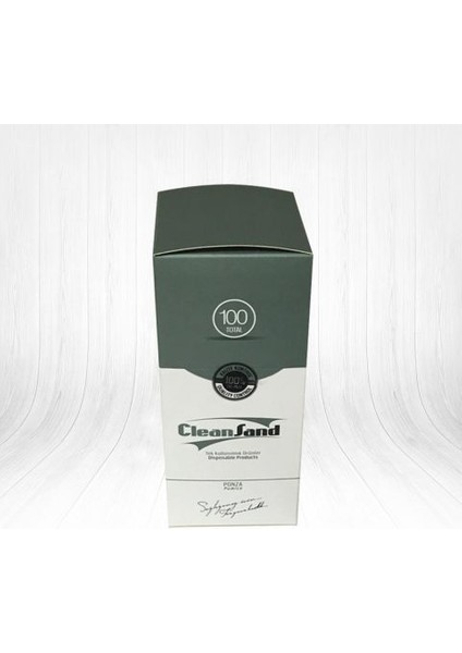 Cleansand Tek Kullanımlık Ponza 100 Adet