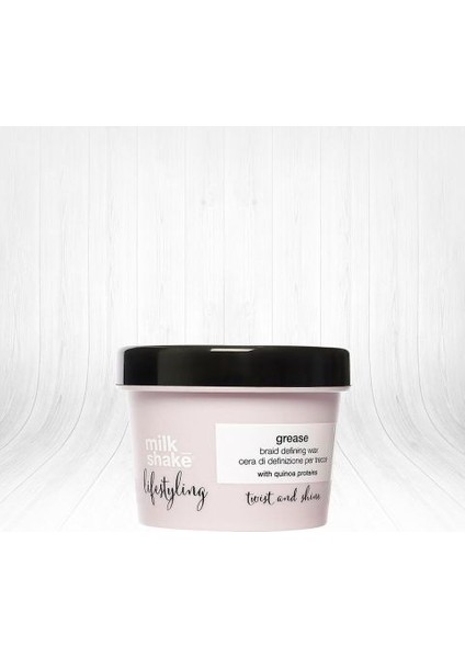 Milk Shake Lifestyling Twist And Shine Braid Grease 100 ml