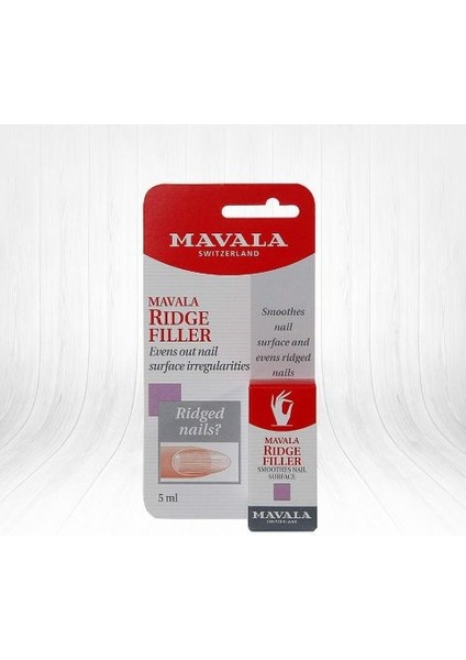 Ridge Filler - Tırnak Çukur Dolgusu 5 ml