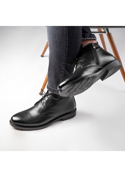 Jaka Deri Kauçuk Taban Uzun Erkek Bot, Boğazlı Bot, Postal indirimleri