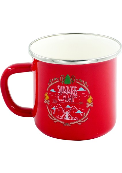 Retro Emaye Orcamp Kupa Bardak Mug