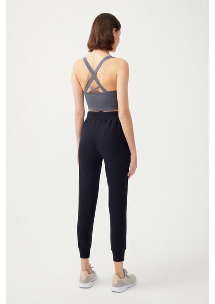 Kadın Lacivert Jogger Eşofman Altı Sweatpants modelleri
