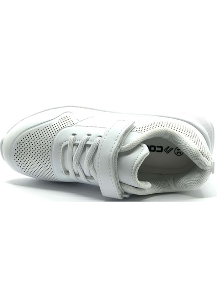 Zila Unisex Beyaz Çocuk Mevsimlik Spor Ayakkabı fırsatları