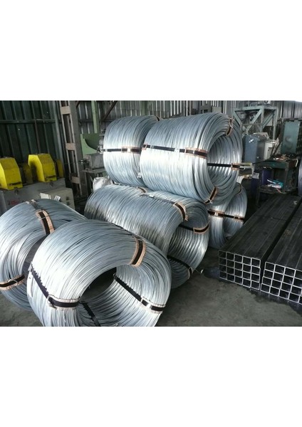 Galvaniz Tel 1,5 mm 1 kg Tel Galvanizli Gergi Teli ( 70 Metre )