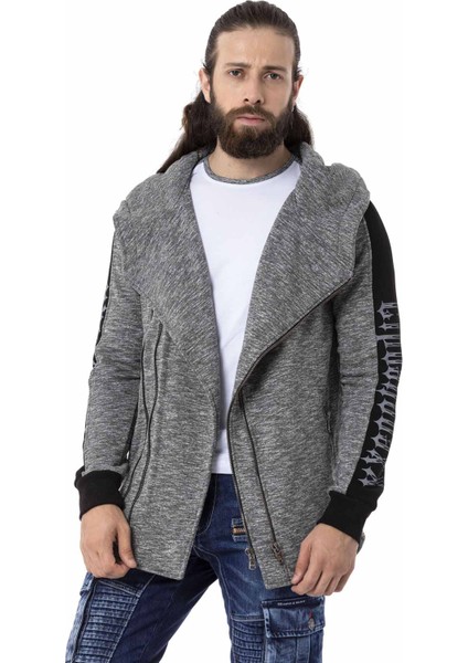 CL526 Kapşonlu Uzun Salaş Hırka fiyatları