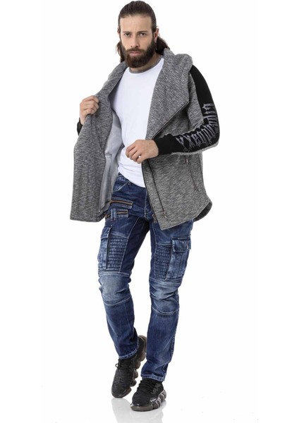 CL526 Kapşonlu Uzun Salaş Hırka fırsatları