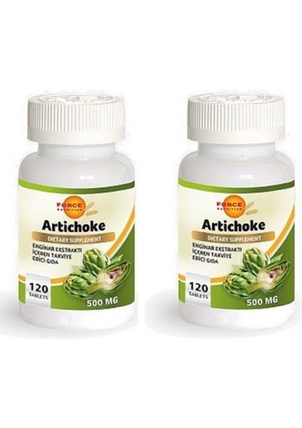 Artichoke (Enginar) 120 Tablet 2 Kutu
