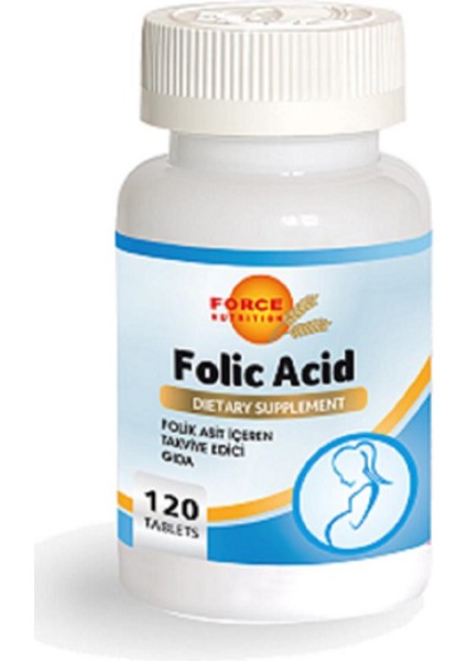 Folic Asid 400 Mcg 120 Tablet