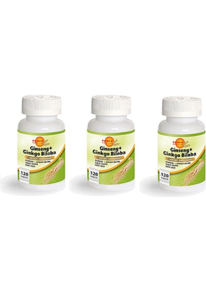 Ginseng Ginkgo Biloba 120 Tablet 3 Kutu