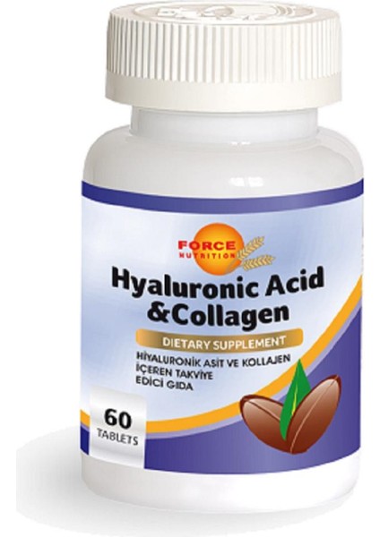 Hyaluronik Asit Ve Kollajen 60 Tablet