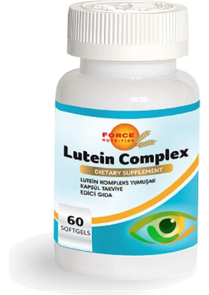 Force Nutrition Lutein Complex 60 Kapsül