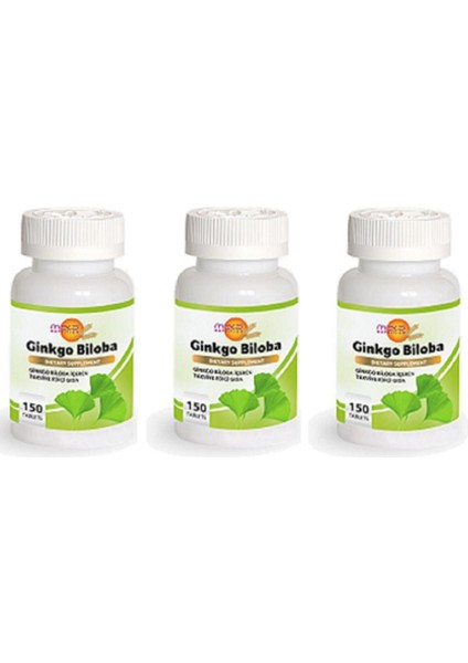 Ginkgo Biloba 240 mg 150 tablet 3 kutu