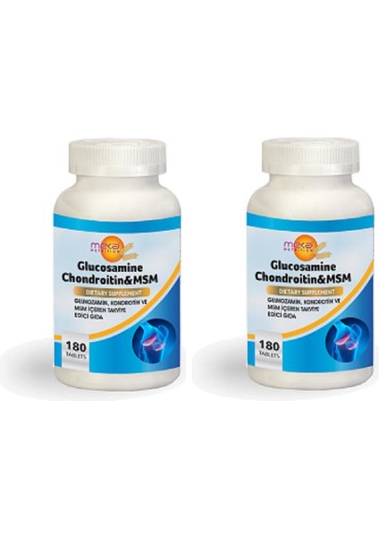 Glukosamin Chondratin Msm 180 Tablet 2 Kutu