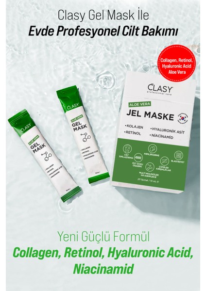 Clasy Aloevera Gel Mask