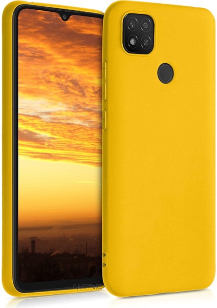 Xiaomi Redmi 9c Uyumlu Kılıf Kamera Lens Korumalı Içi Kadife Silikon Iz Yapmaz Ipeksi His Liquid Renkli Yumuşak Silikon Lansman