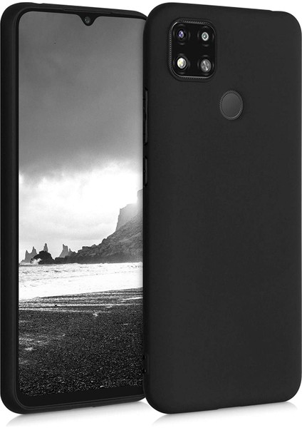 Xiaomi Redmi 9c Uyumlu Kılıf Kamera Lens Korumalı Içi Kadife Silikon Iz Yapmaz Ipeksi His Liquid Renkli Yumuşak Silikon Lansman