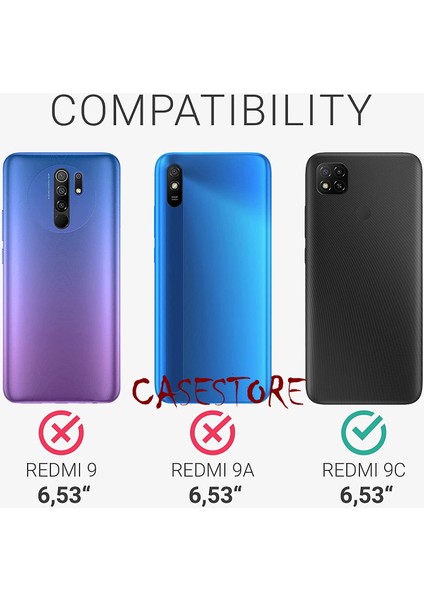 Xiaomi Redmi 9c Uyumlu Kılıf Kamera Lens Korumalı Içi Kadife Silikon Iz Yapmaz Ipeksi His Liquid Renkli Yumuşak Silikon Lansman