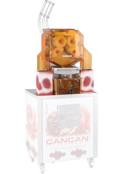 Cancan 32 Depolu Otomatik Nar ve Greyfurt Sıkma Makinesi CAN-0602 modelleri