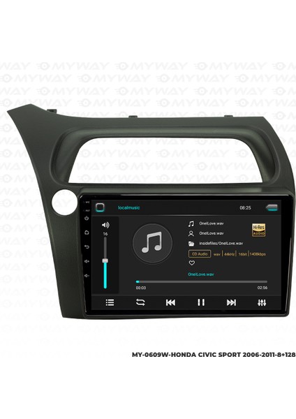 Honda Cıvıc Sport Android Carplay Multimedya Navigasyon Ekran Teyp 8GB+128GB fırsatları