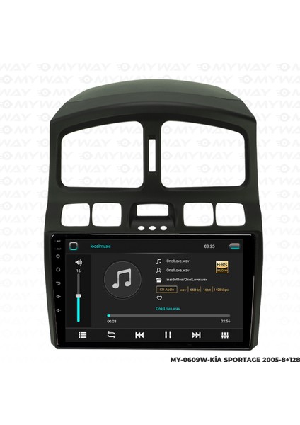 Kia Sportage Android Carplay Multimedya Navigasyon Ekran Teyp 8GB+128GB indirimleri