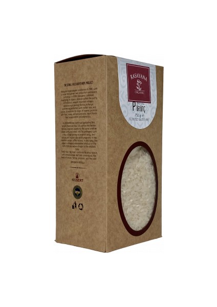 Organik Glutensiz Beyaz Pirinç 750 gr