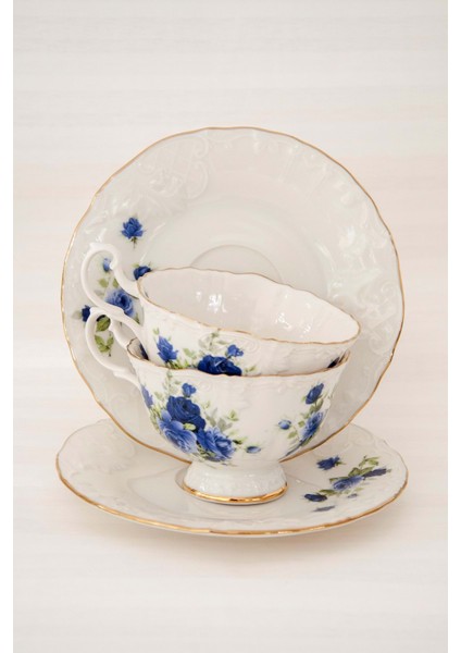 Lilac Bone Iki Kişilik Çay Fincan Takımı