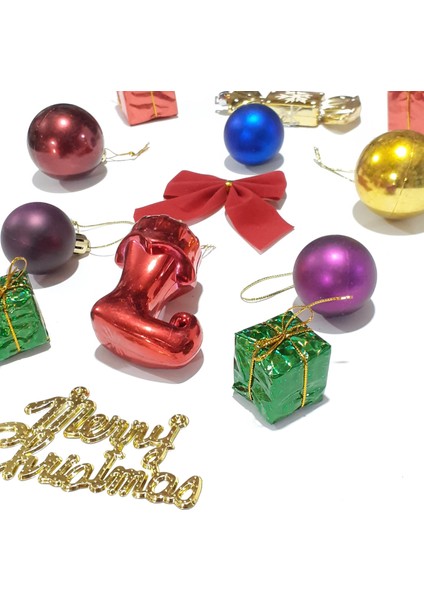 Funworld Yılbaşı Yeni Yıl Süsü Çam Ağacı Süs Karışık 13'lü fiyatları