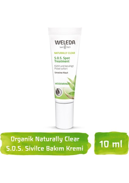 Naturally Clear S.O.S. Sivilce Bakım Kremi 10 ml