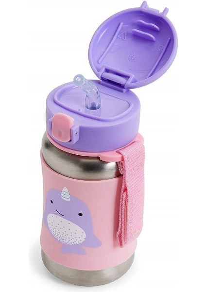 Pipetli Paslanmaz Çelik Suluk 350ML Narwhal fiyatları