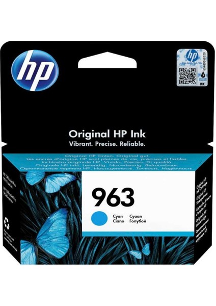 963-3JA23AE Mavi Orijinal Kartuş