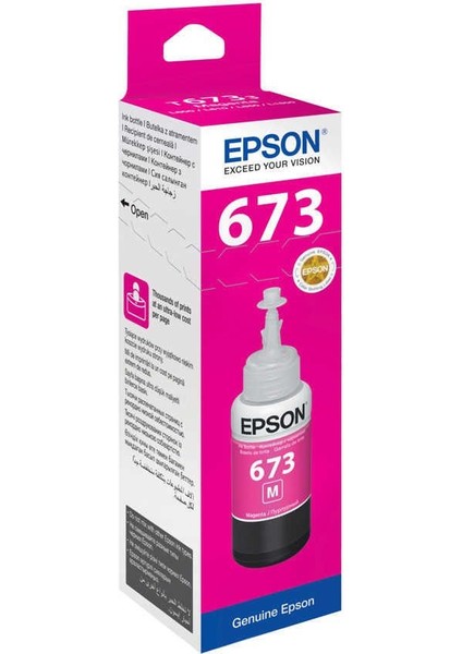 T6733-C13T67334A Kırmızı Orjinal Mürekkep - 70ML