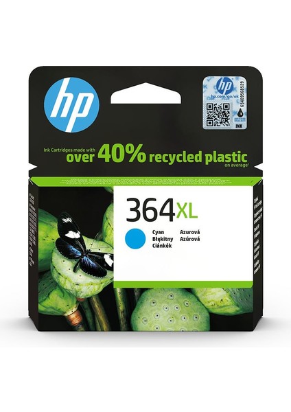 Orijinal Hp 364 Xl Mürekkep Kartuşu Mavi CB323EE