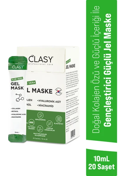 Clasy Aloevera Gel Mask