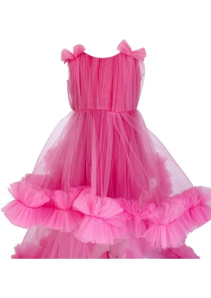 Kız Çocuk Pembe Pink Dress Abiye Elbise 2023 fiyatları