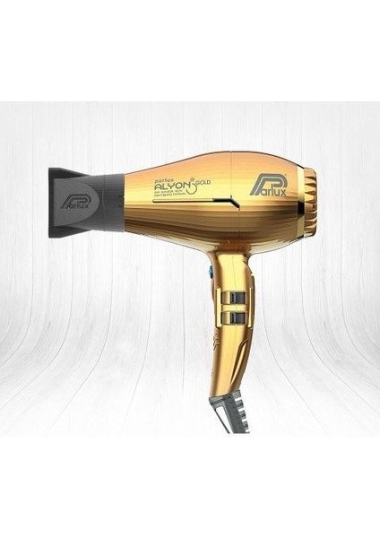 Alyon Profesyonel Hair Dryer Iyon Teknolojili Saç Kurutma Makinesi Gold 2.250 Watt