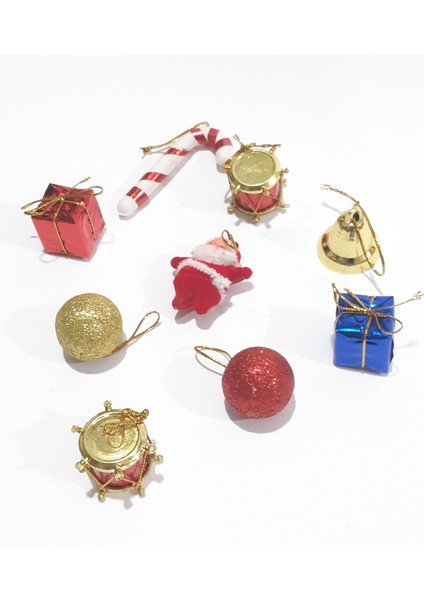 Funworld Yılbaşı Yeni Yıl Süsü Çam Ağacı Süs Karışık 9'lu fiyatları