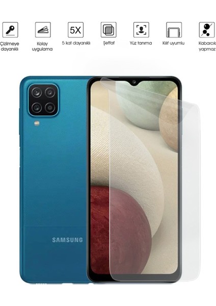 Kip GSM A12 Ekran Koruyucu Tam Kaplayan Esnek Kırılmaz Nano Temperli