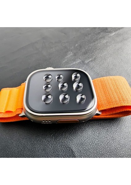 Apple Watch Ultra 49MM Uyumlu Ekran Koruyucu Kırılmaz Seramik Temperli Cam Tam Kaplar Nano Ppma indirimleri