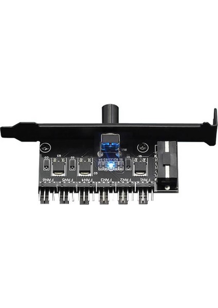 Roba 6 Port Fan Çoğaltıcı Hız Kontrol Kartı Molex Güç Giriş Soketi 12V