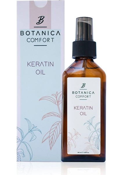 Aşırı Yıpranmış Saçlar İçin Keratin Bakım Yağı 100 ml