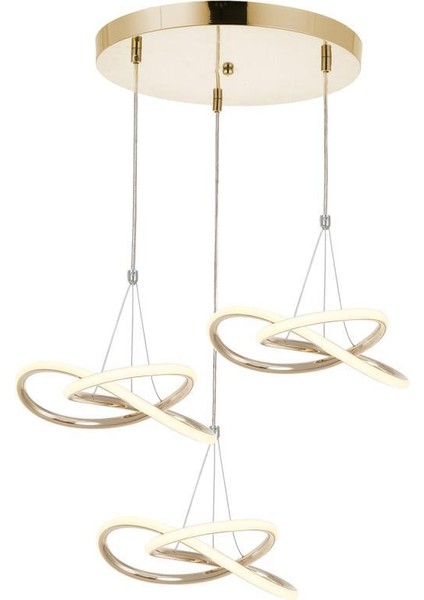 9192-3 Gold Powerled Avize