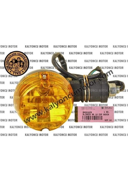 Boxer 150 Sol Arka Sinyal