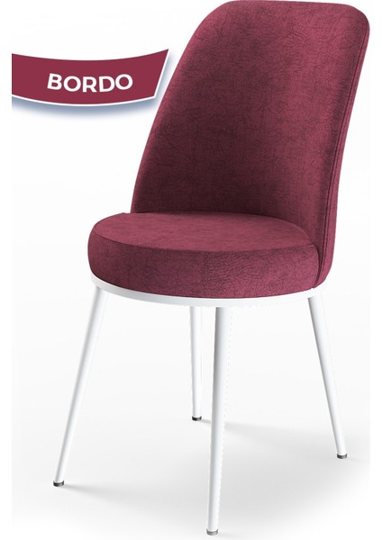 Concept Kor Serisi, Beyaz 70X114 Açılabilir Mutfak Masa Takımı, 6 Sandalye