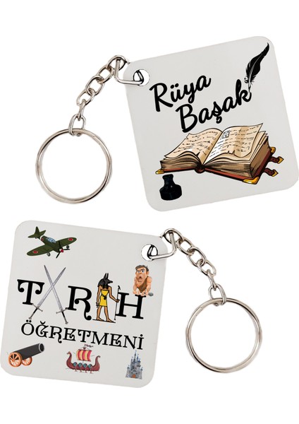 Tarih Öğretmenine Öğretmenler Günü Hediyesi Anahtarlık fiyatları