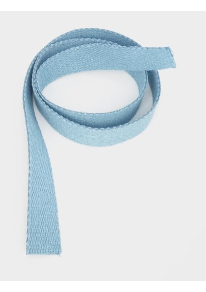 3 cm Pamuklu Kolon 1 Metre Açık Mavi Renk