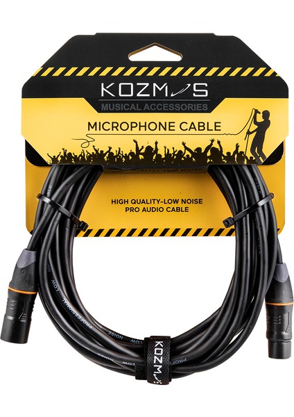 KCL-020-10M - Xlr(E)/xlr(D) 10M Mikrofon Kablosu