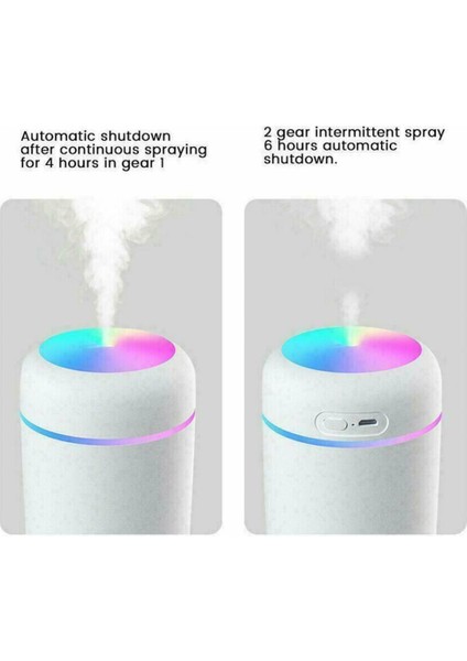 300ML USB Powered Mini Hava Nemlendiricisi Kuzulu Yağ Nemlendiricisi Beyaz (Yurt Dışından) fırsatları