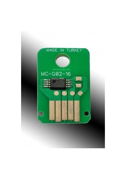 G540 G640 Cihazları Atık Mürekkep Tankı Chip Canon MC-G02 Bakım Kartuşu Chip