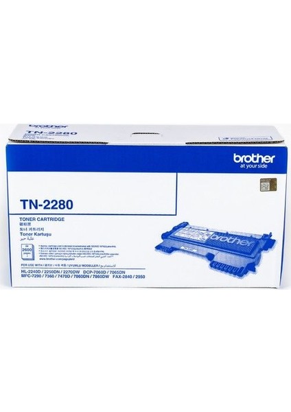 TN-2280 Orijinal Siyah Toner (2600 Sayfa)