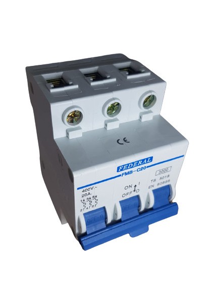 3X20A C/3ka Otomatik Sigorta 6 Adet
